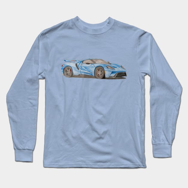 Ford Long Sleeve T-Shirt by An.D.L.